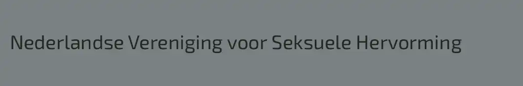 Nederlandse Vereniging voor Seksuele Hervorming